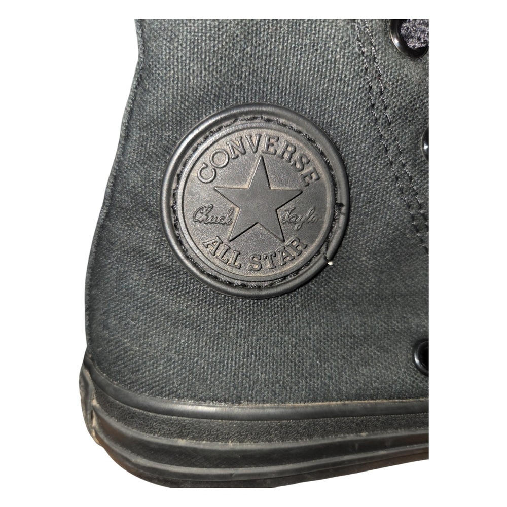 Converse Chuck Taylor All Star High Top Black Monochrome Sneakers 3S121 Youth 1 - Picture 5 of 6